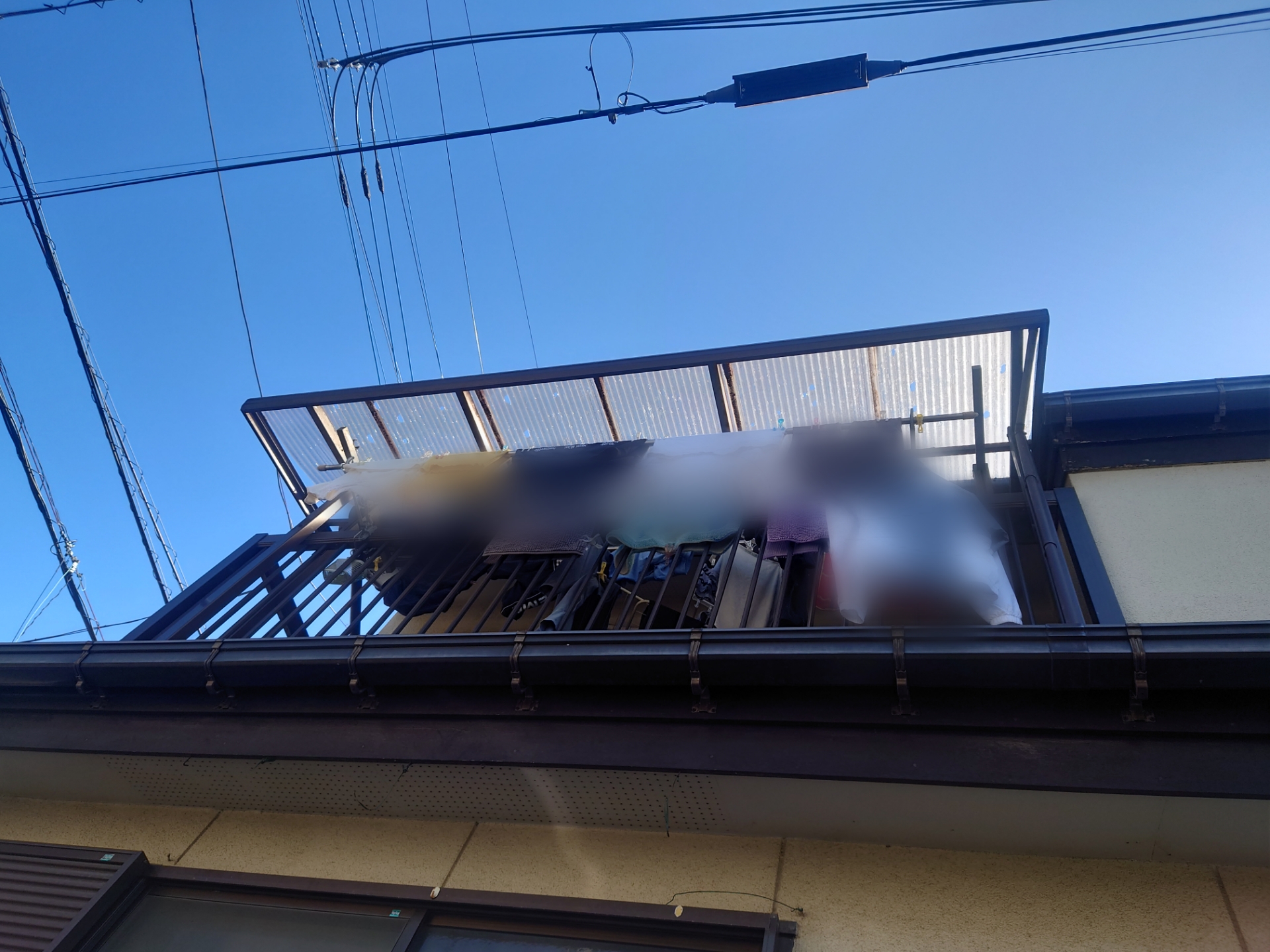 春日部市藤塚にお住まいのＫ様邸にて、テラス・カーポート屋根の現場調査に伺いました