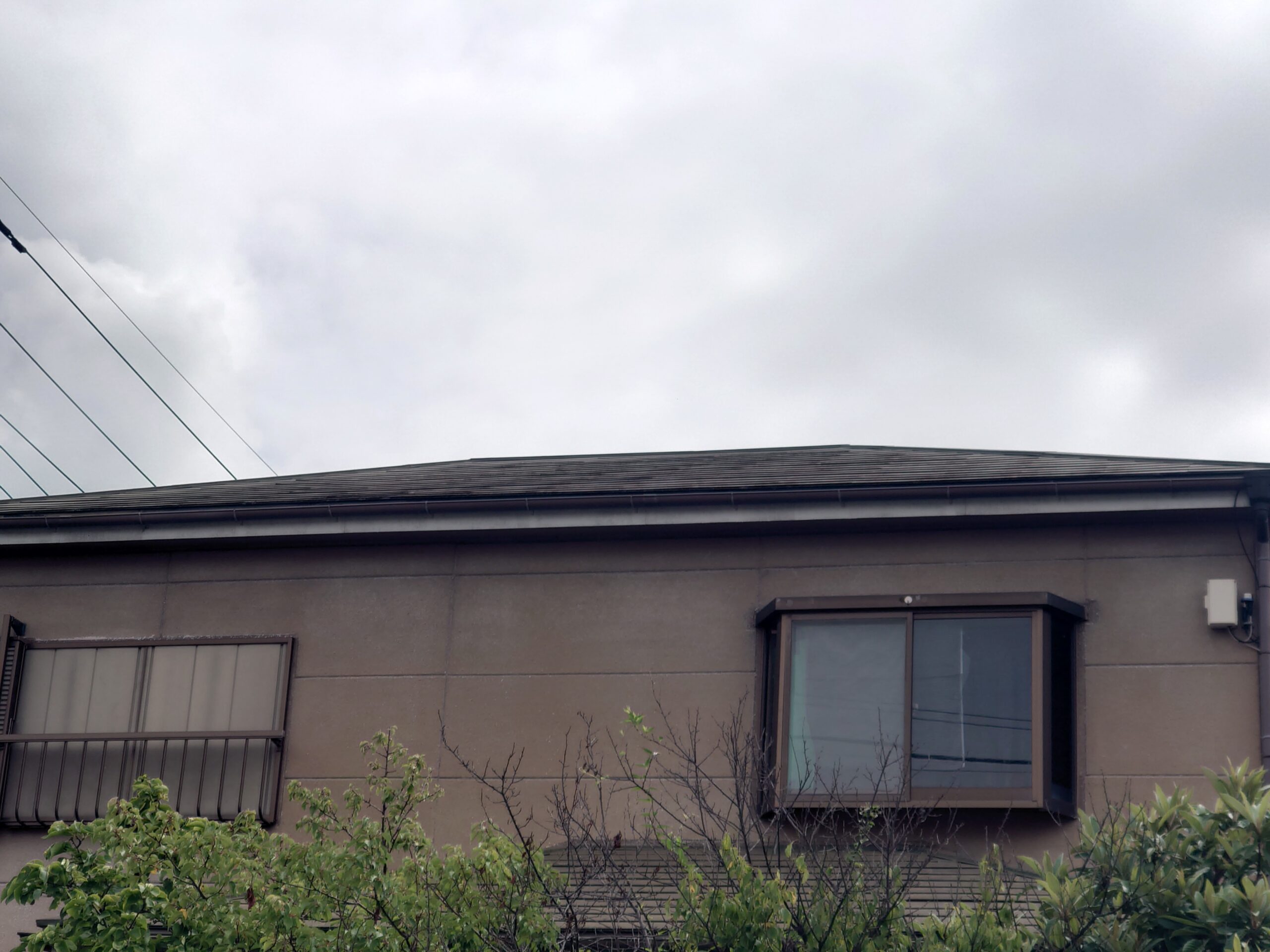 春日部市本田町にお住まいのT様邸にて、屋根外壁の現場調査に伺いました