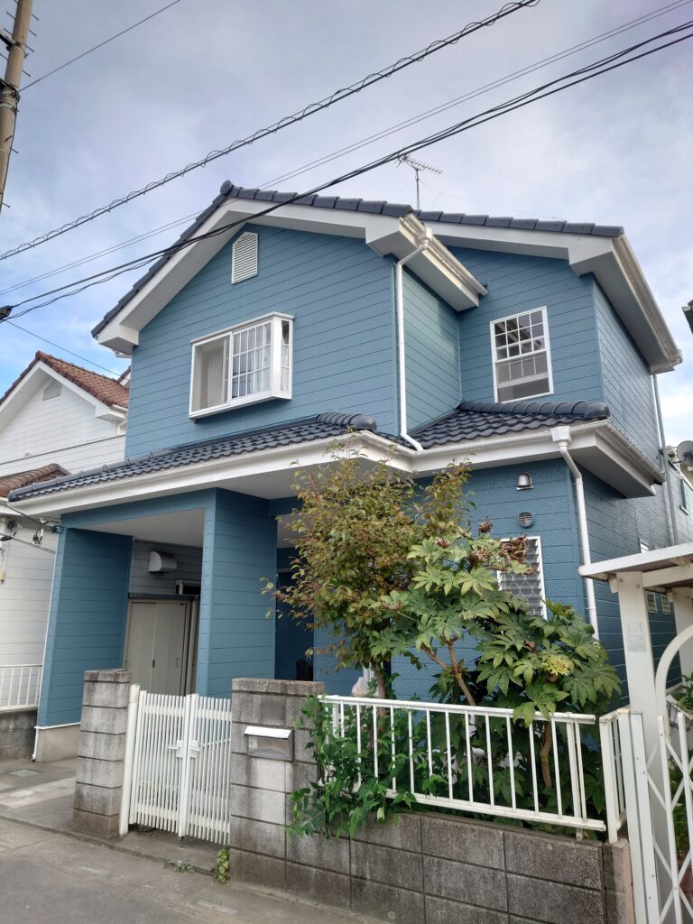 【春日部市】外壁塗装と屋根塗装をしました!外壁塗装で雨漏り解決!