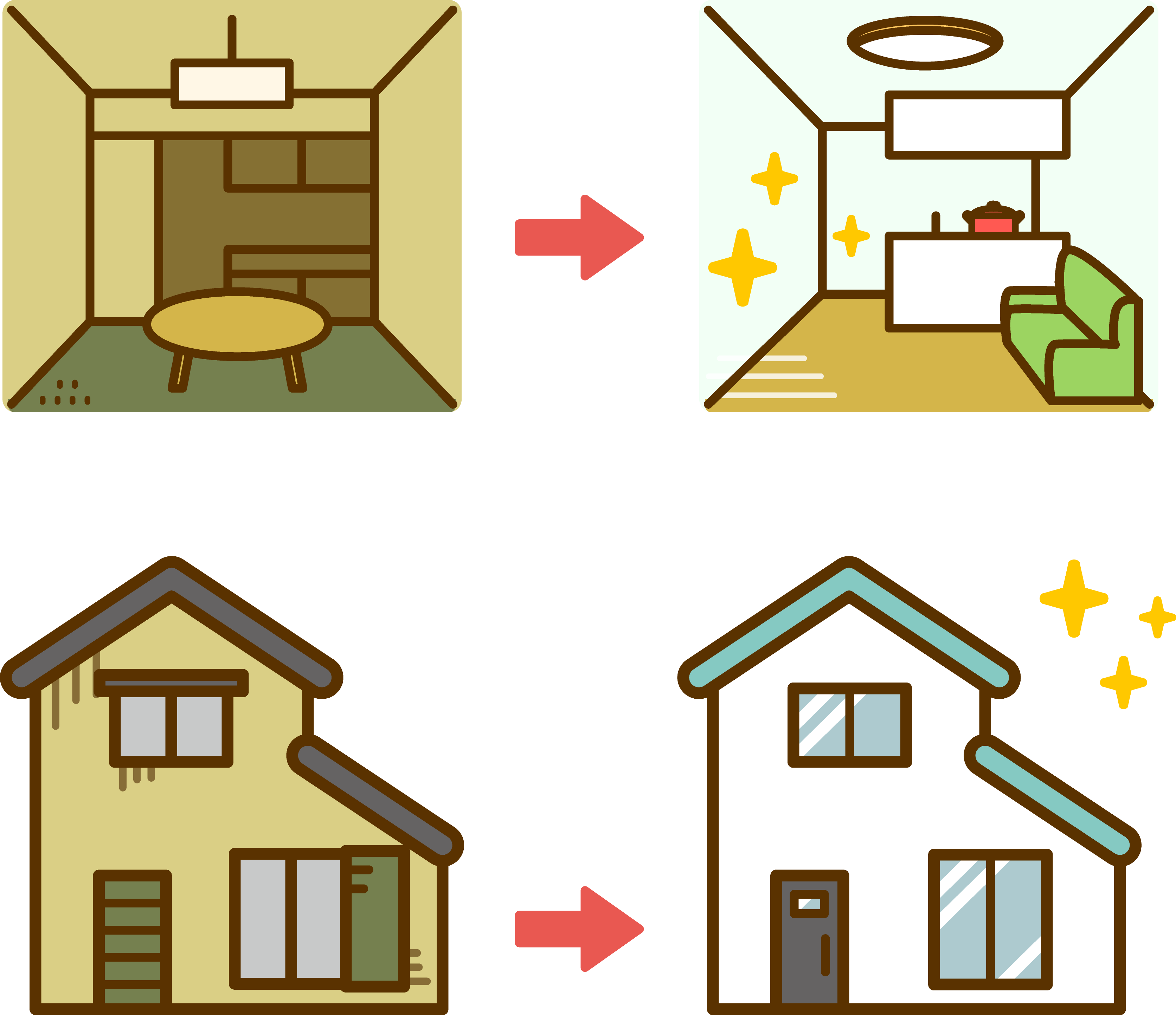 春日部市で外壁塗装と内装工事を一社完結！コストも時間も削減！
