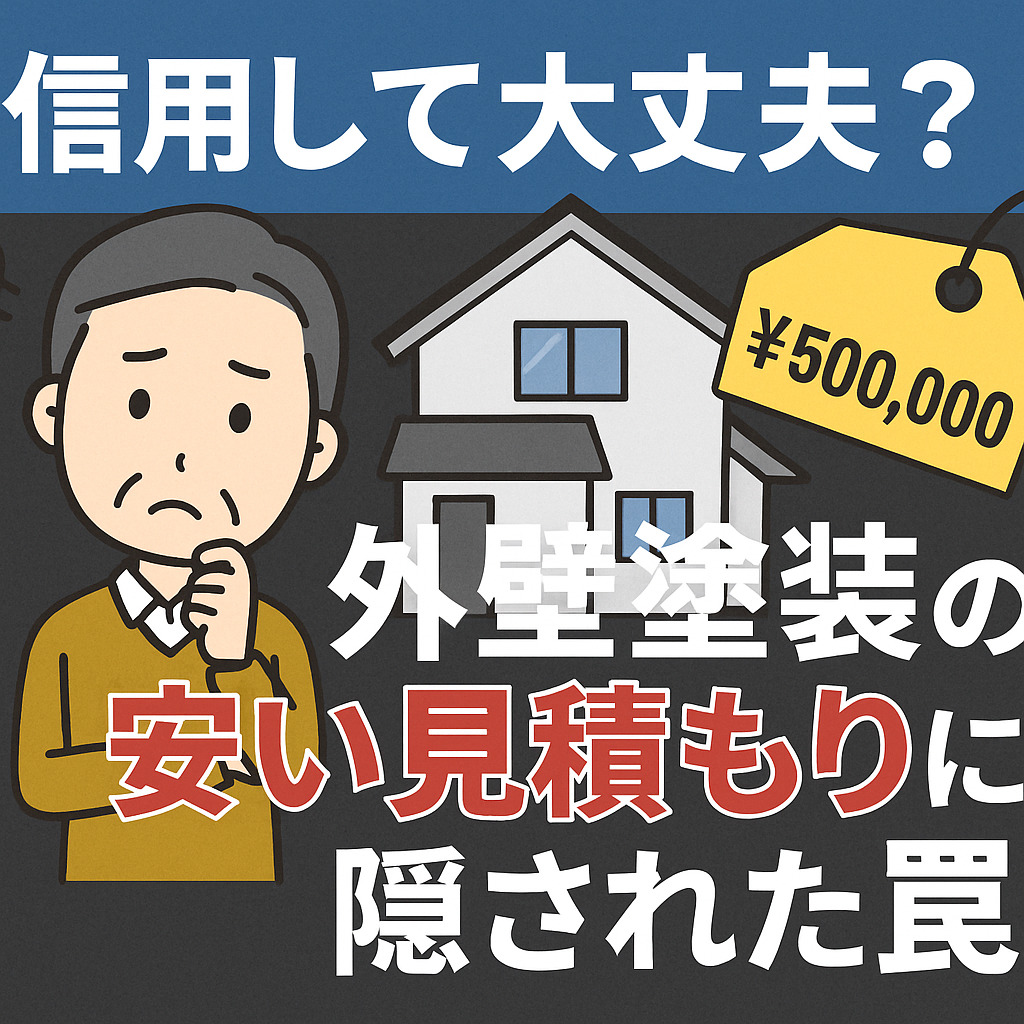 気づいてほしい「安さ＝リスク」の公式。春日部で一生モノの家を守る決断！