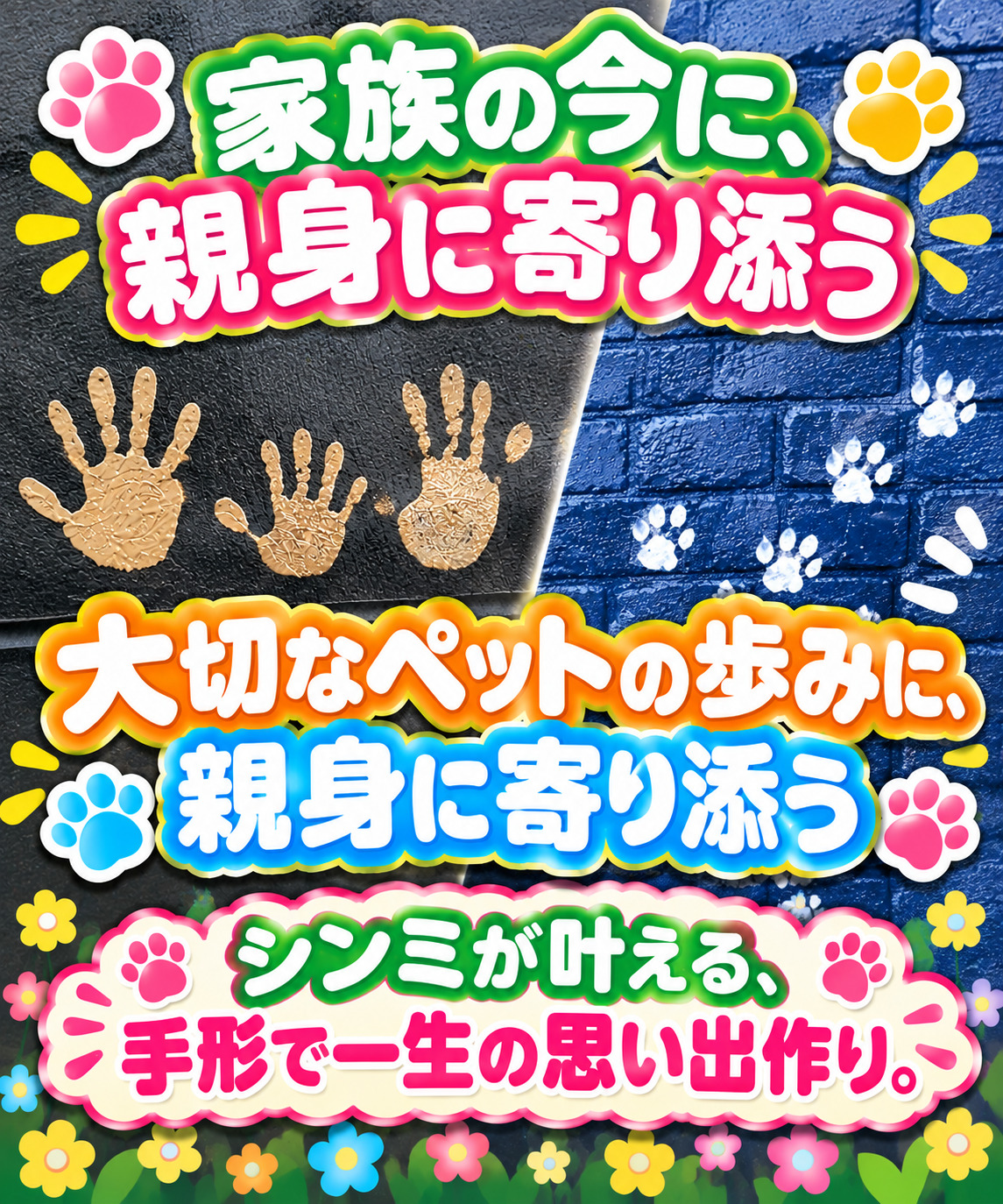 塗り替えが一生の思い出に！春日部市で叶う「家族＆ペットの手形アート」外壁塗装！